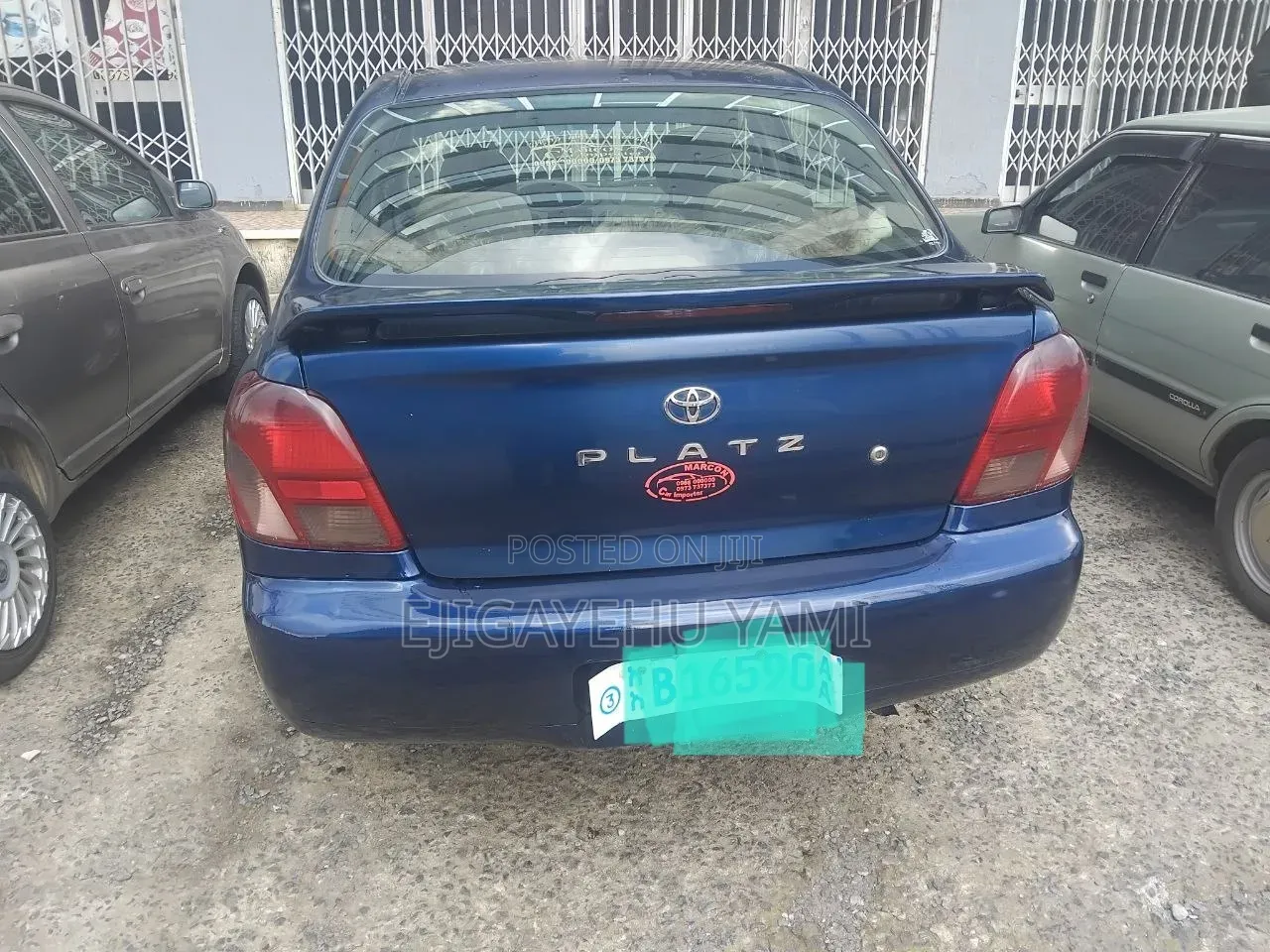 Toyota Platz 1.0 FWD 2001 Blue