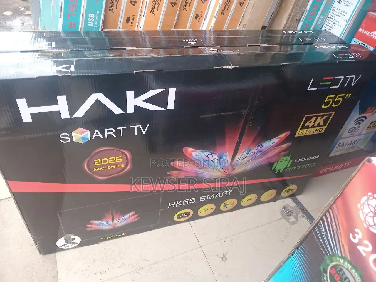 Life Star TV 55inch Smart Android TV