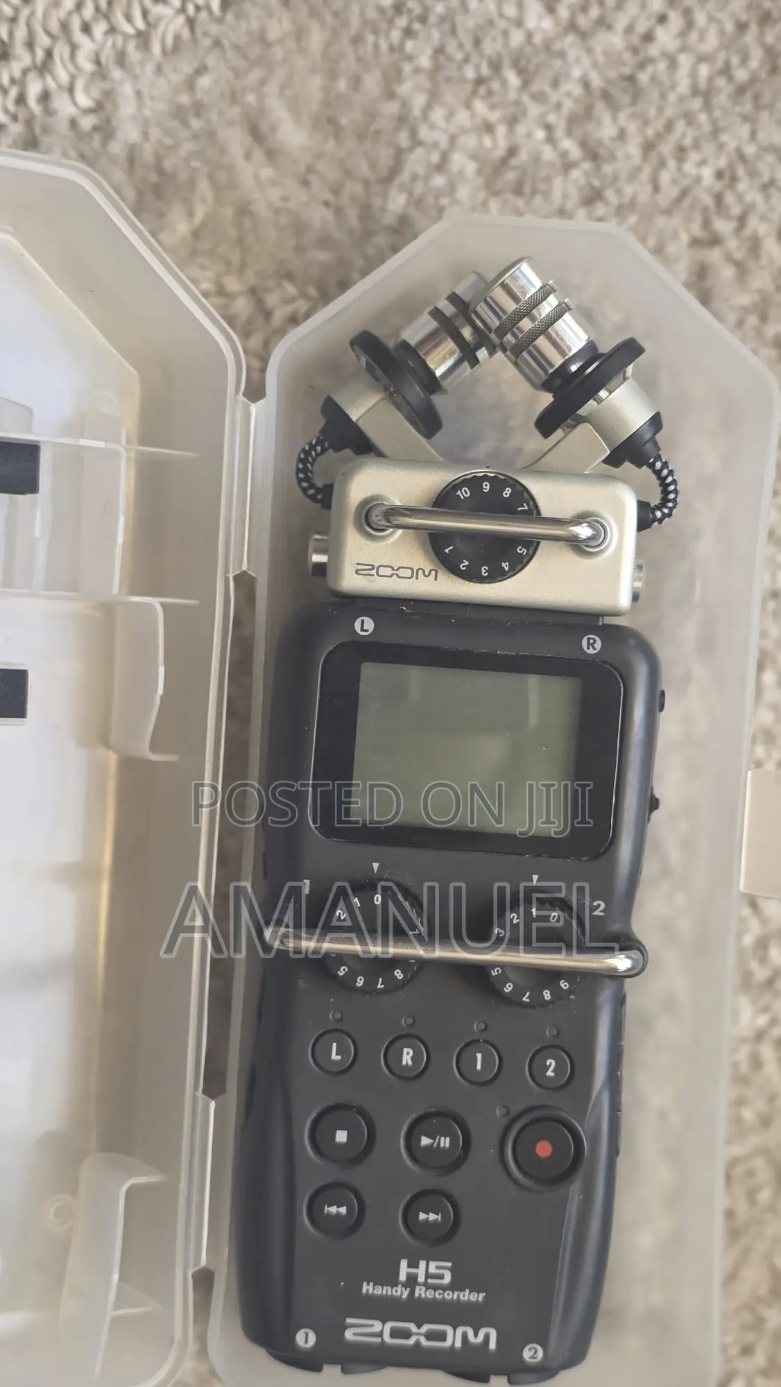 Zoom H5 4-Input / 4-Track Portable Handy Recorder With Interchangeable