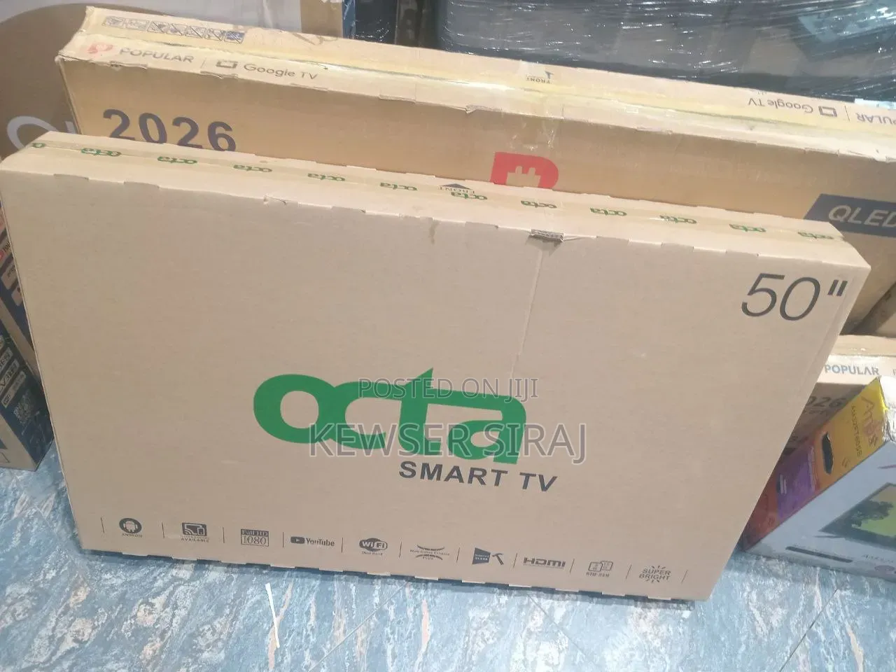 Octa TV 50inch Smart Android TV
