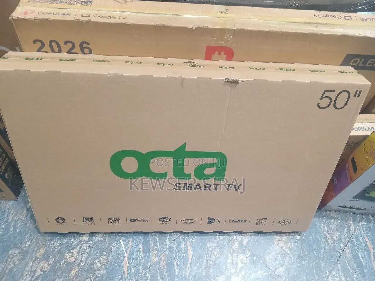 Octa TV 50inch Smart Android TV