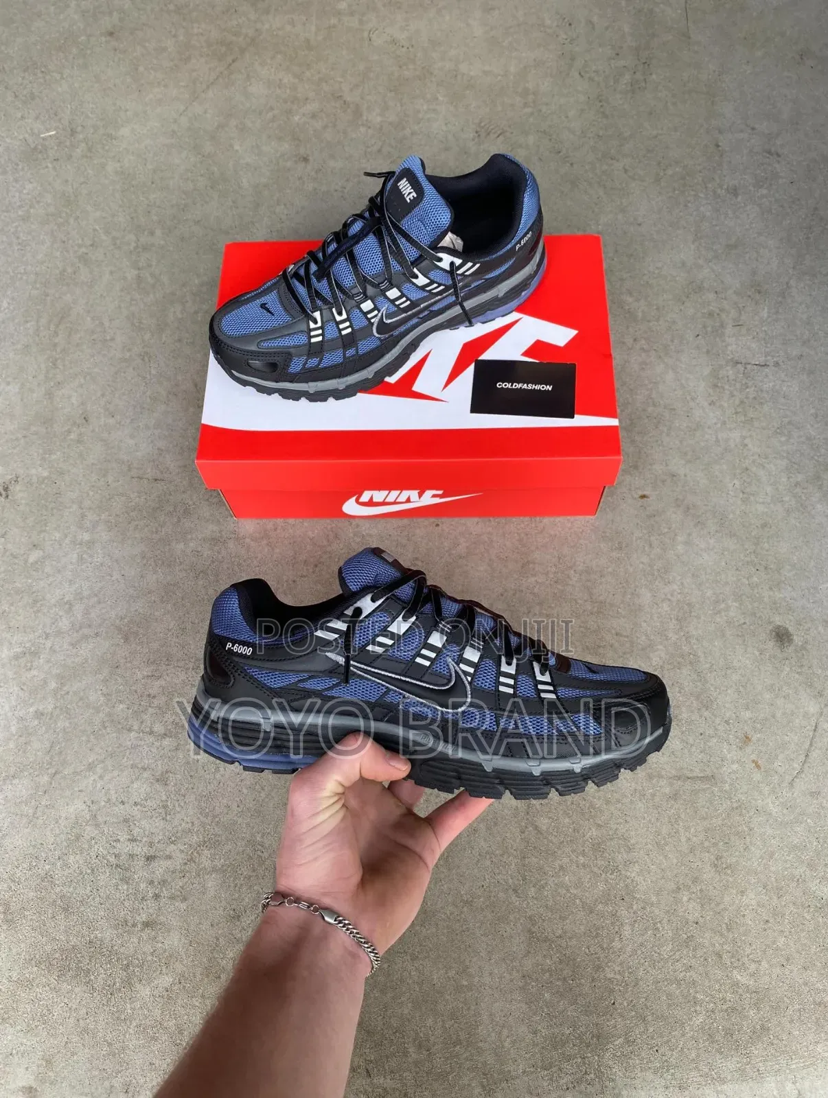 Nike P-6000 "Diffused Blue" Unisex Fashion Sneaker