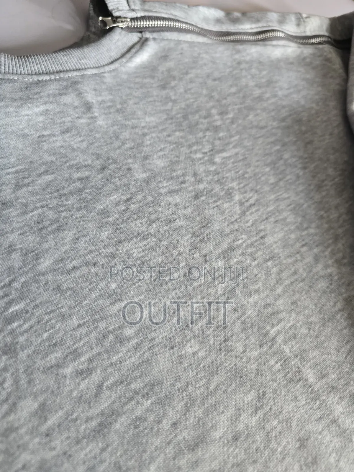 Zipper Sleeve Sweatshirt