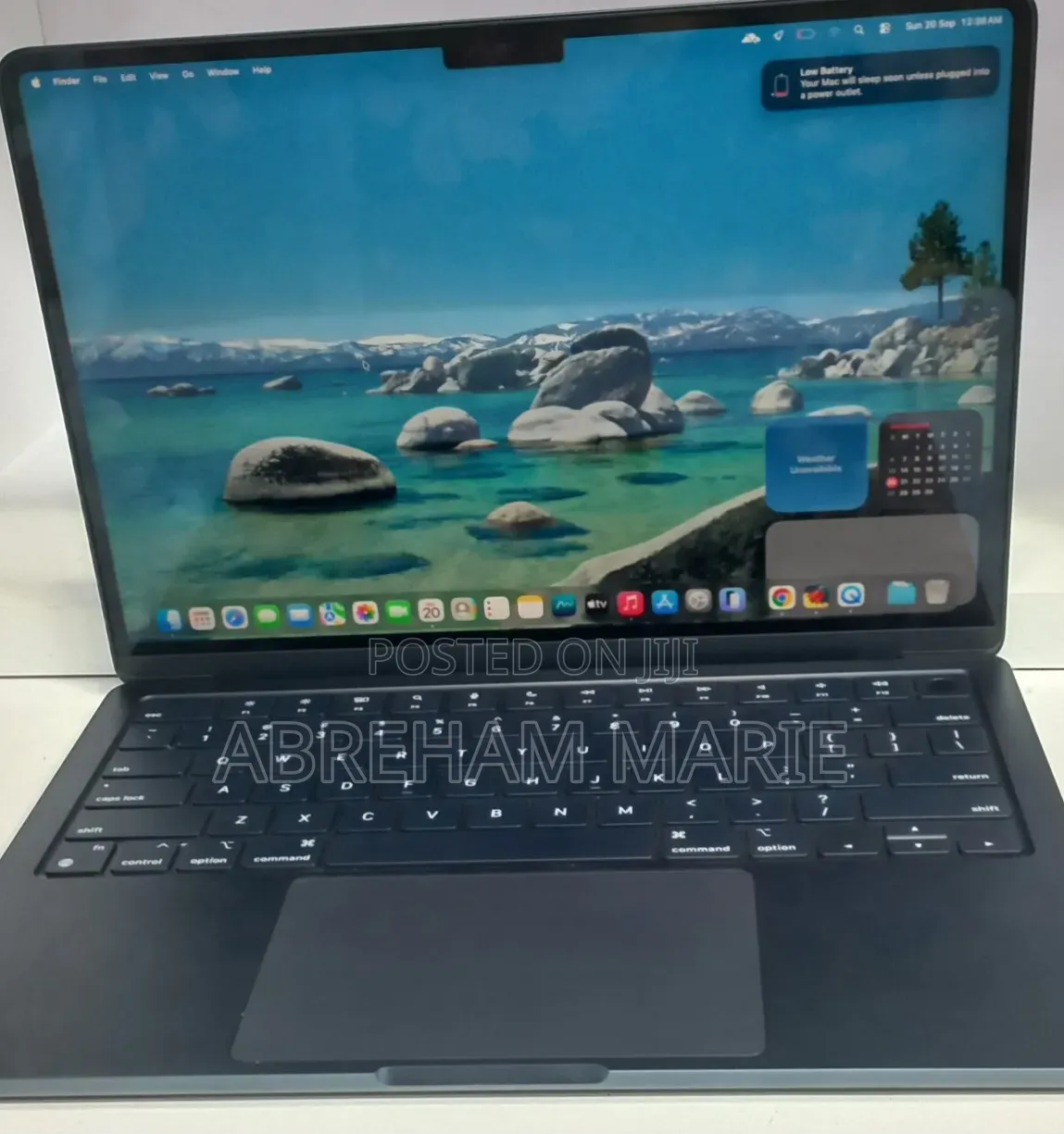 New Laptop Apple MacBook Air 2022 M2 8GB Apple M2 SSD 256GB