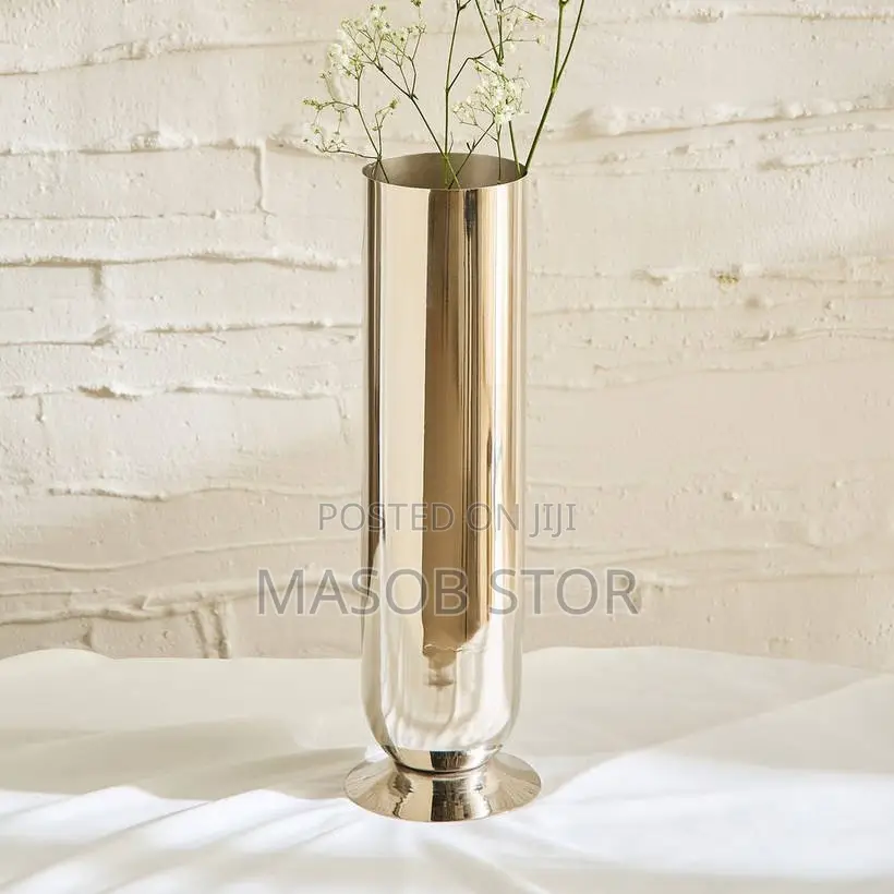 Metallic Vase አበባ ማስቀመጫ