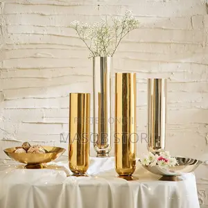 Metallic Vase አበባ ማስቀመጫ