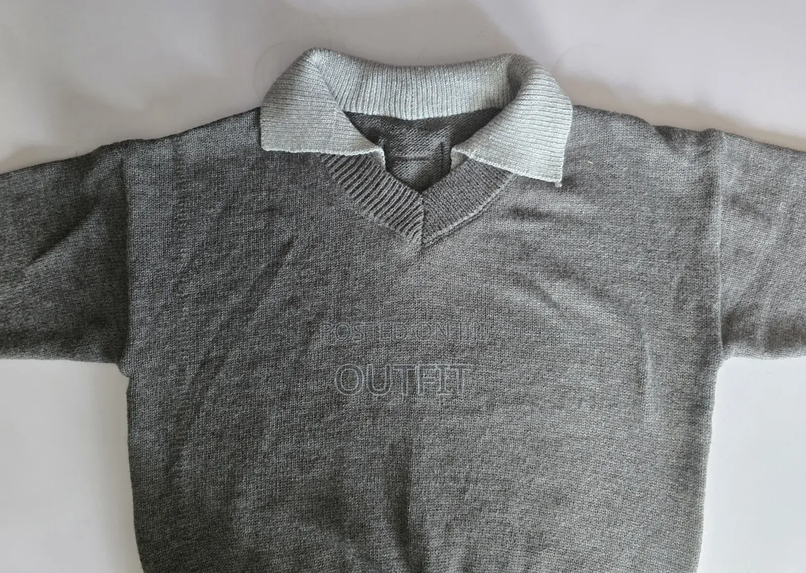Collared Knit Sweater
