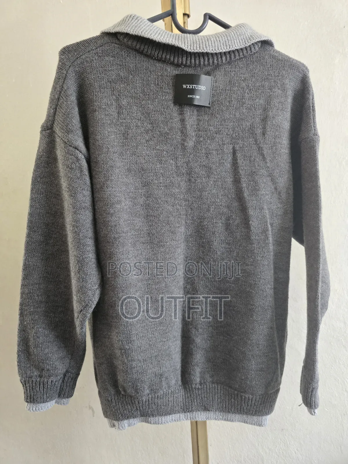 Collared Knit Sweater