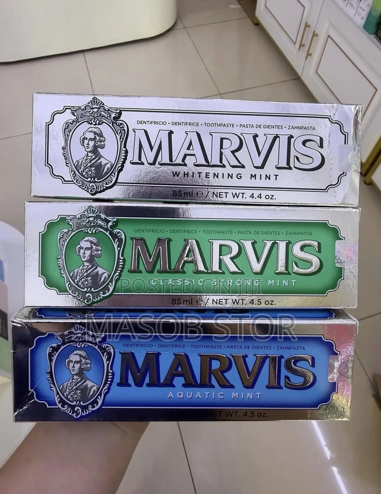  MARVIS የጥርስ ሳሙና | MARVIS Toothpaste