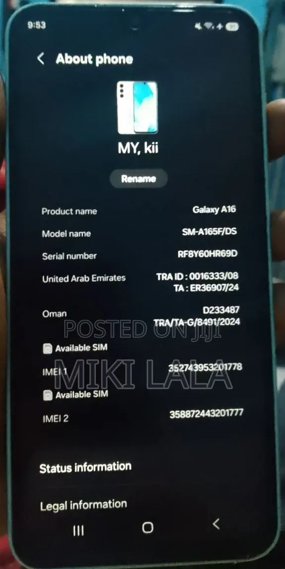 Samsung Galaxy A16 128 GB Green