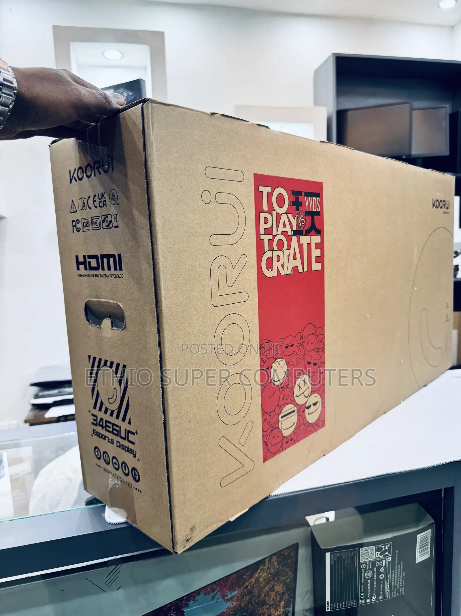 KOORUI MG34H8Q — 34” Ultrawide Gaming Monitor