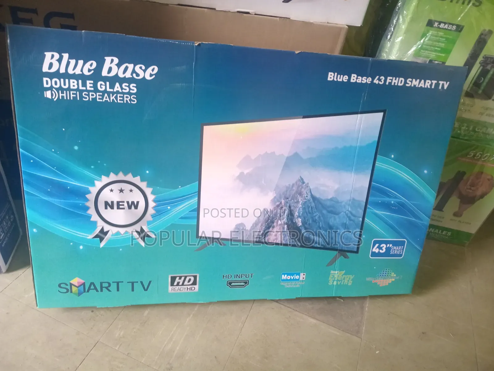 Blue Base TV 43inch Smart Android TV