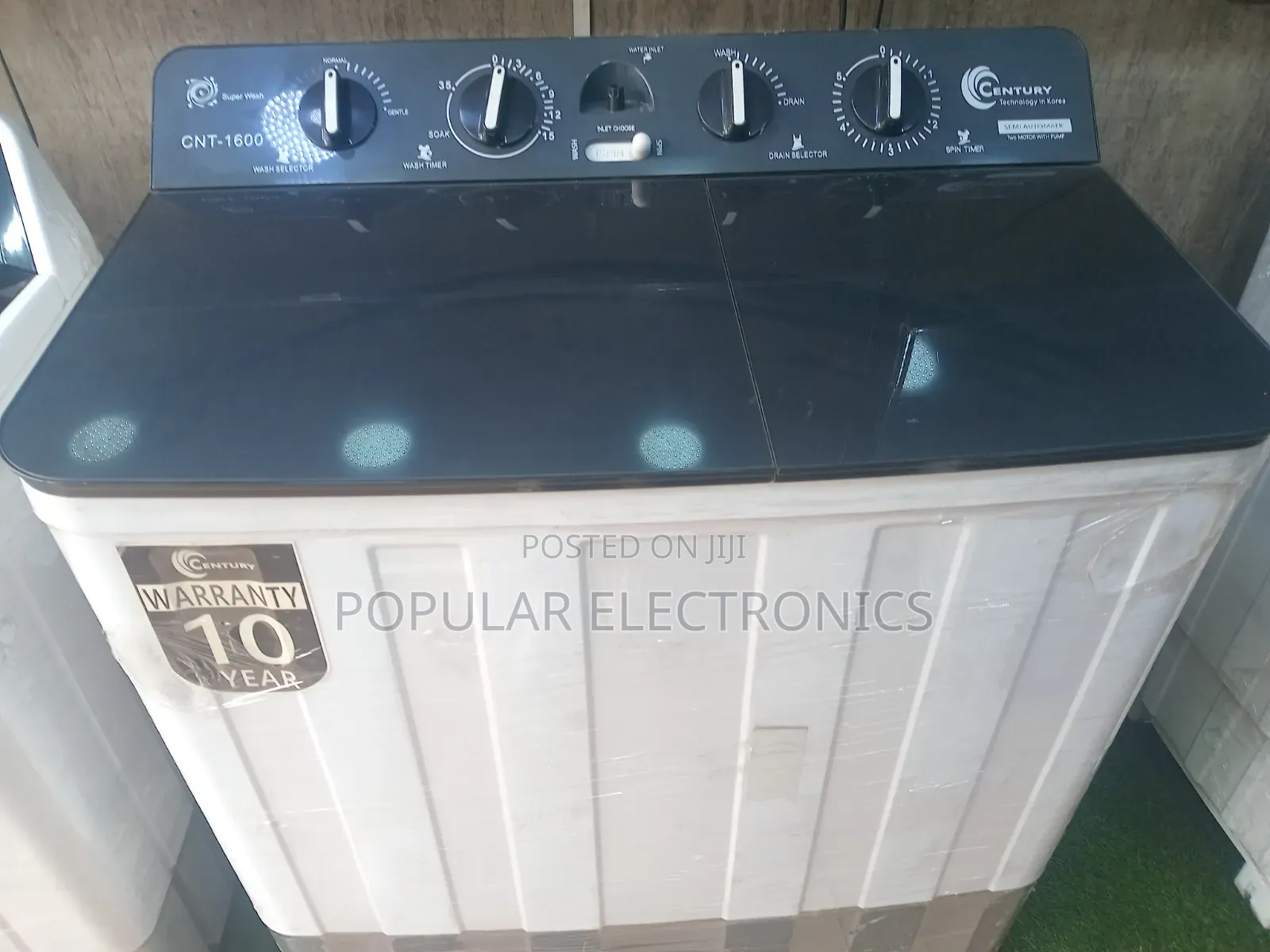 Century 14kg Washing Machine Manual System
