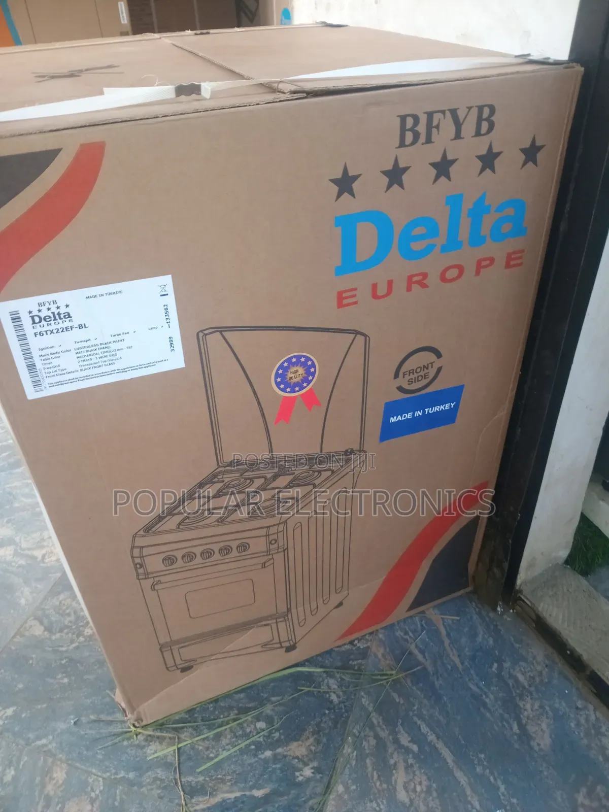 Delta Free Standing Oven 60by 60c