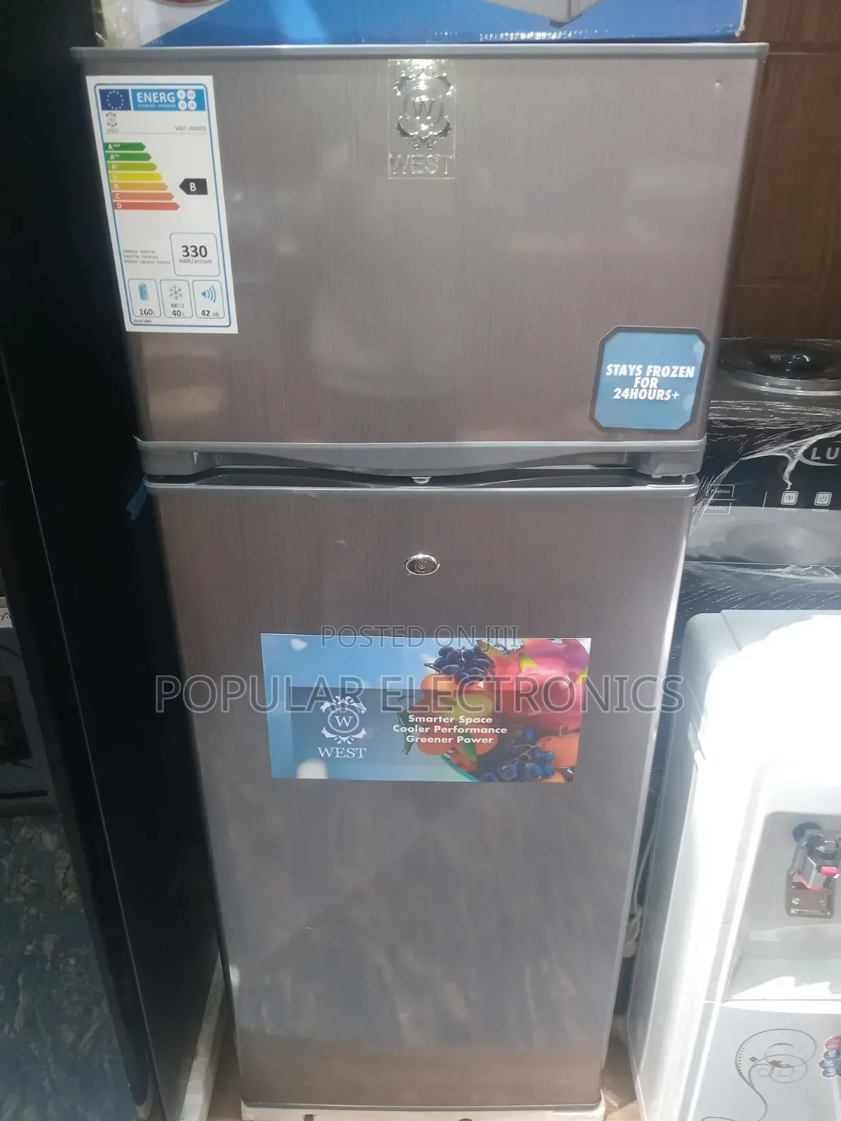 West 270liter Refrigator