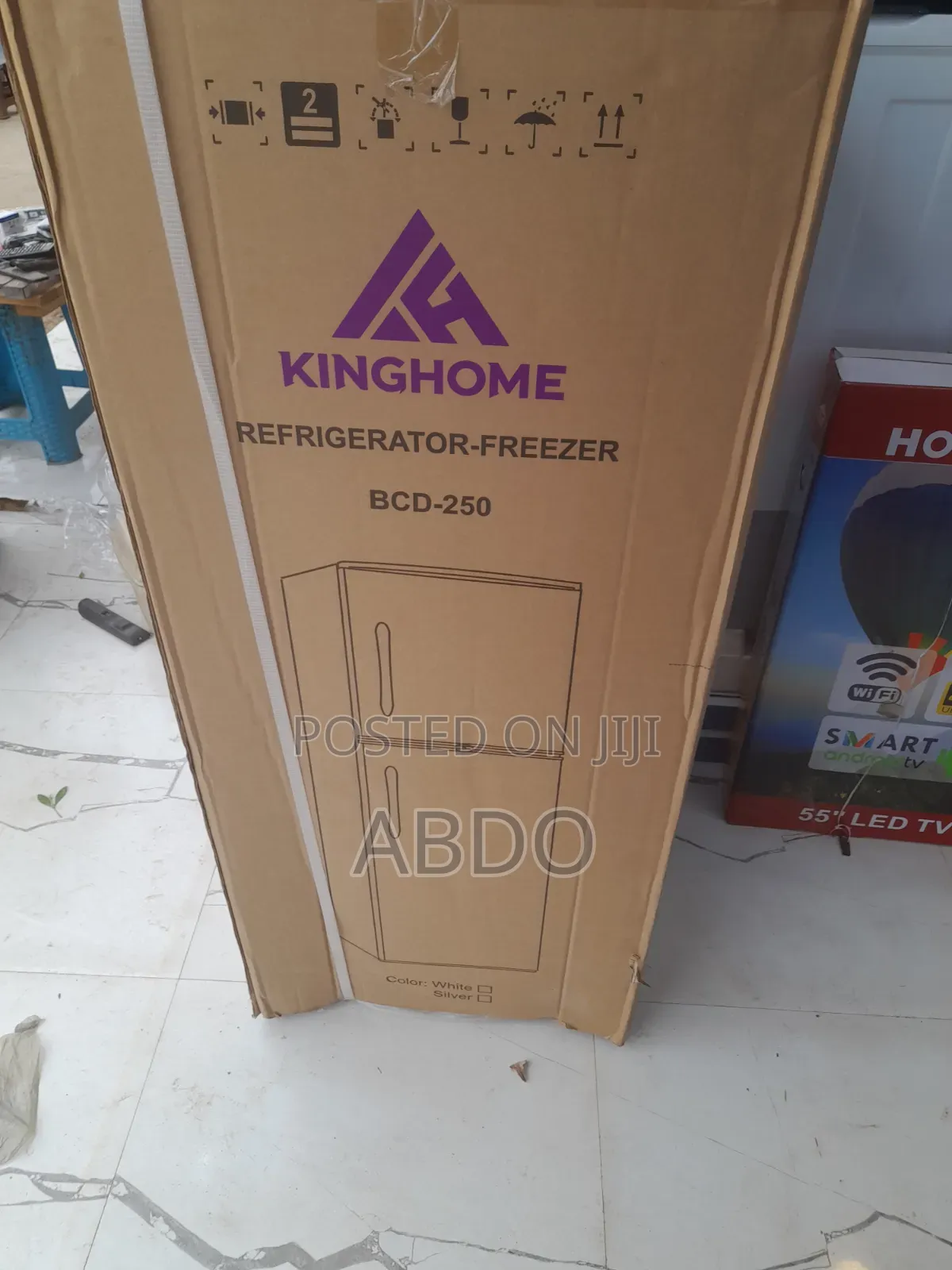 Kinghome Refrigerator Freezer Model BCD-250 Litr New