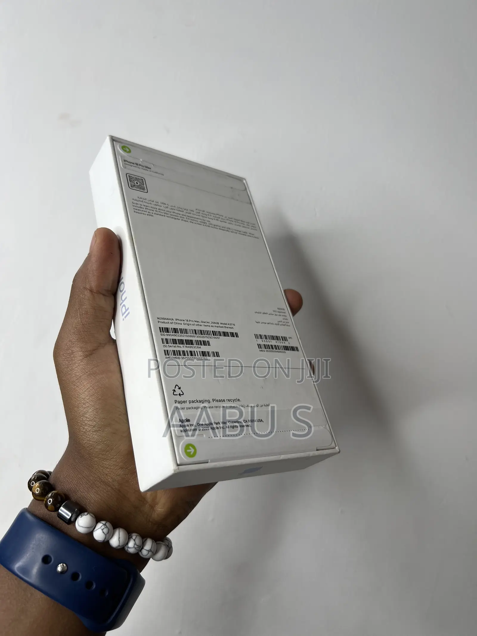 New Apple iPhone 18 Pro Max 256 GB Blue