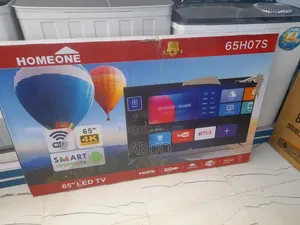 Homeone Smart Led TV 65 Inch Amdraid Doubel Gelass Screen 2026 Hifi