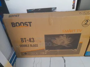 Boost Smart Led TV 43 Inch Andraid Doubel Gelass 2026 Hifi Speaker New