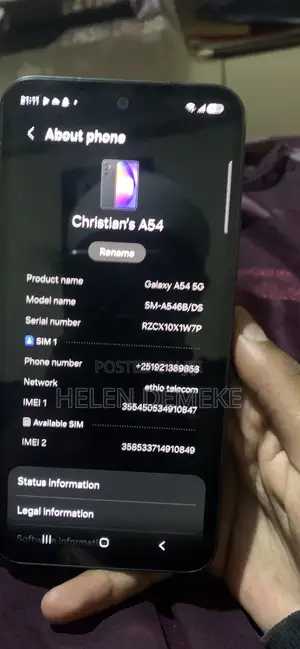 Samsung Galaxy A54 128 GB Blue