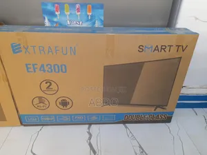 Xtrafun Smart Led TV 43 Inch Andraid Doube Gelass Screen 2026 Hifi New