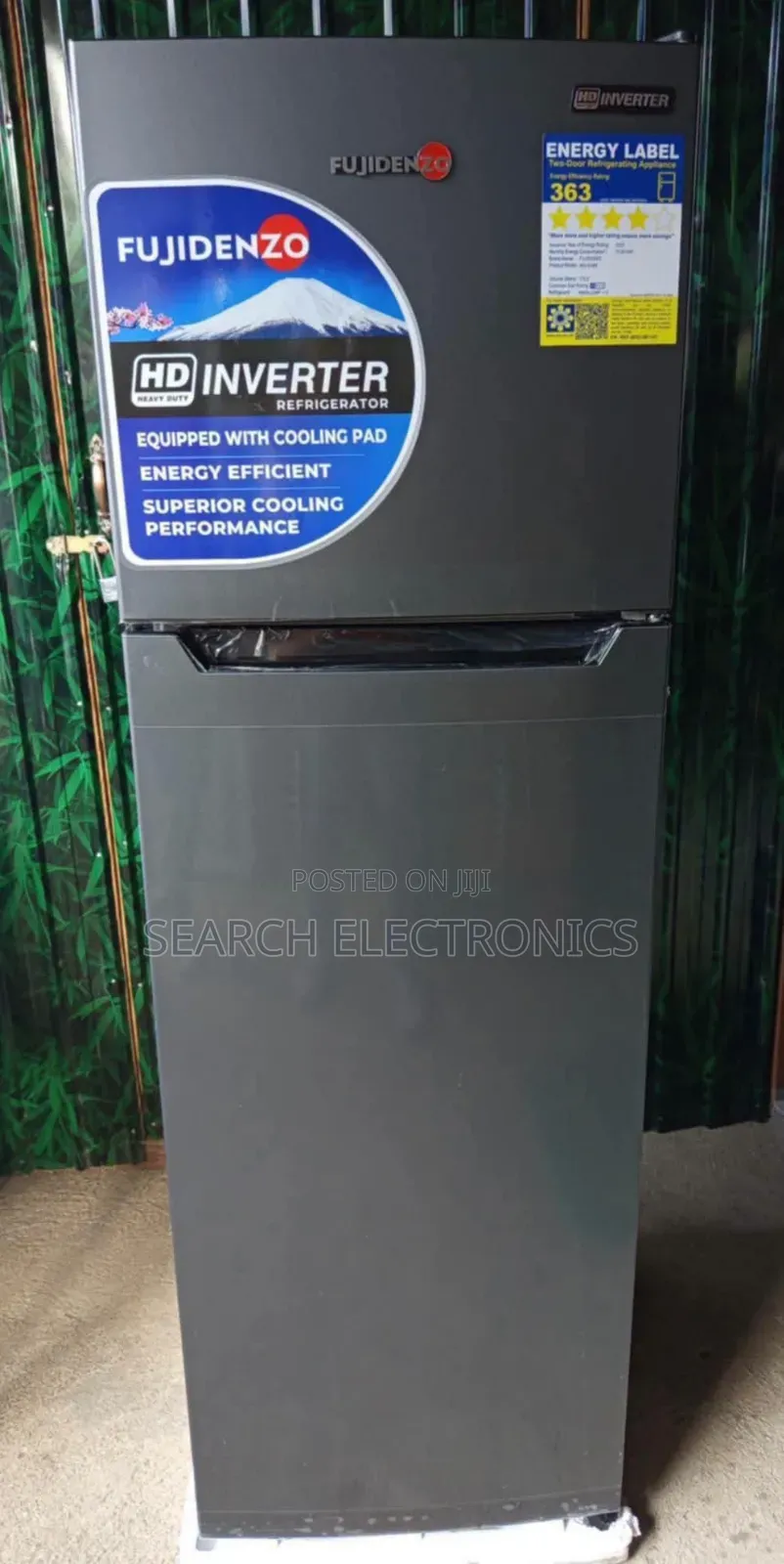 Fujiden 340,l Inverter Fridge