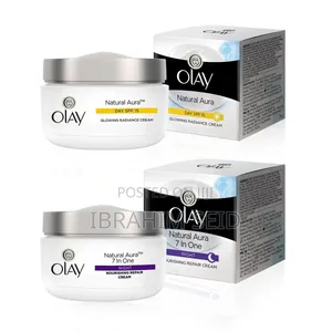 Olay Onatural Aura Day Night Face Cream Combo-Day Cream Pack of 2