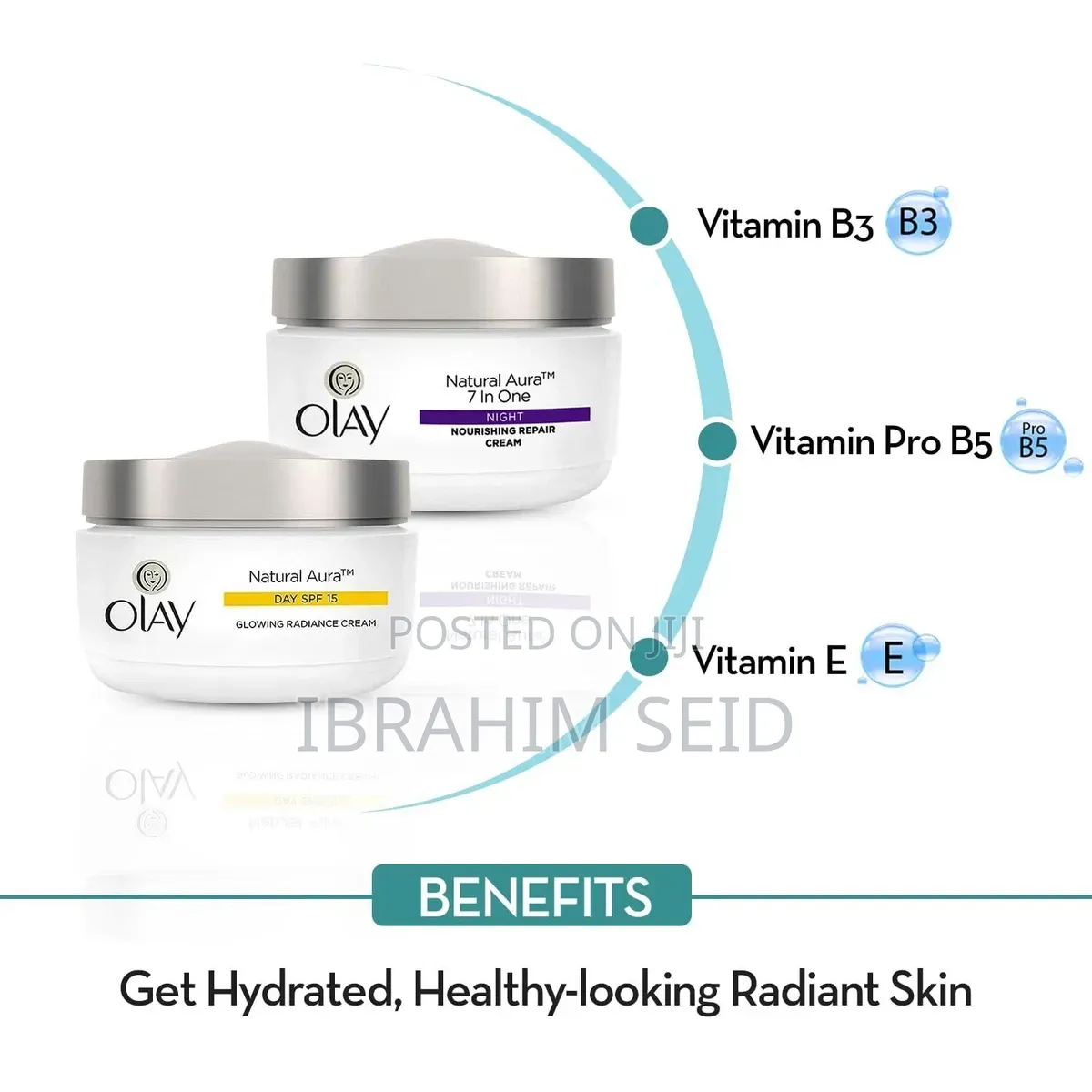 Olay Onatural Aura Day Night Face Cream Combo-Day Cream Pack of 2