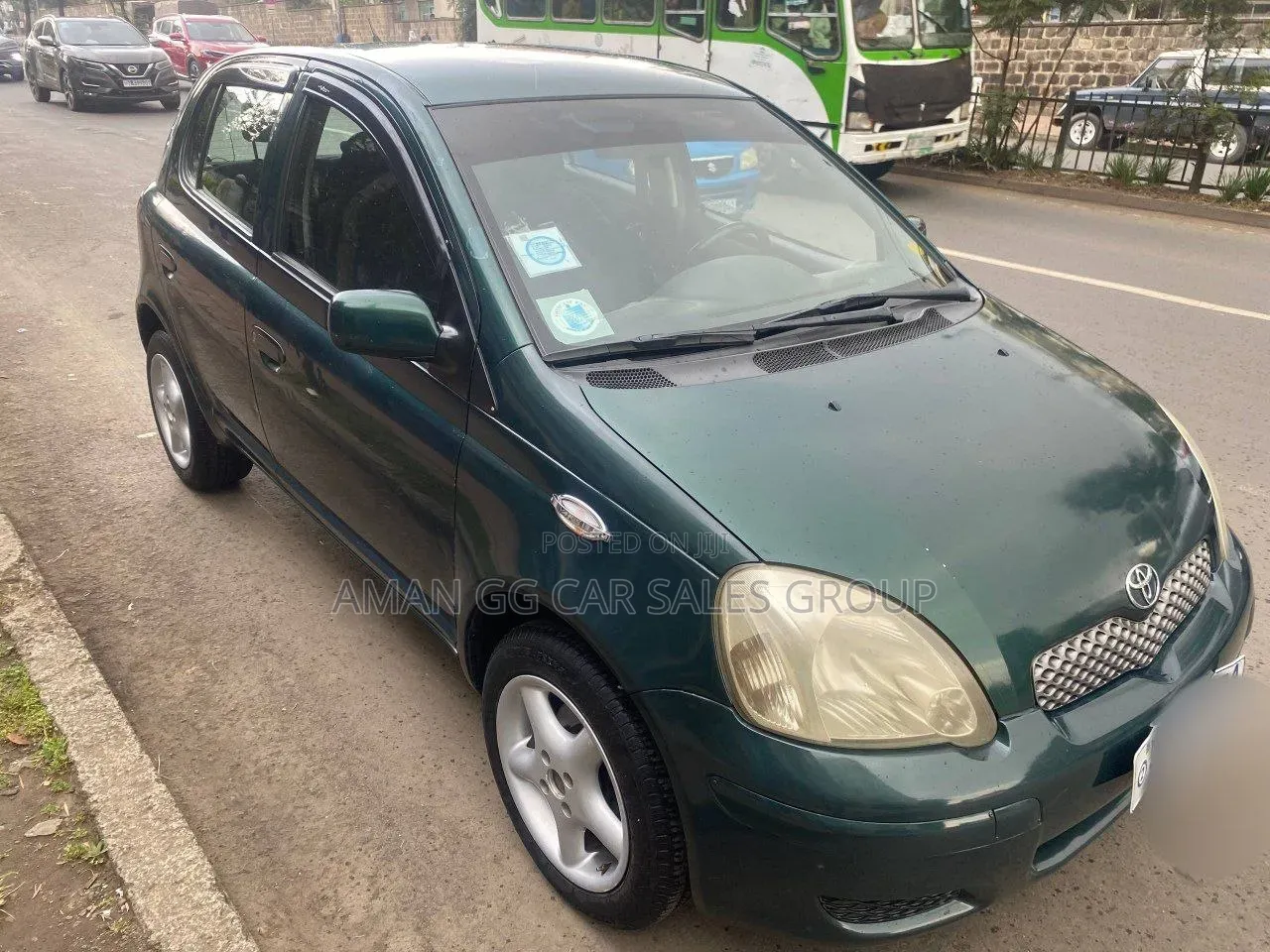 Toyota Yaris 2004 Green