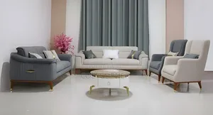 Fashionable Sofa Set With Exceptional Craftsmanship. ሶፋ