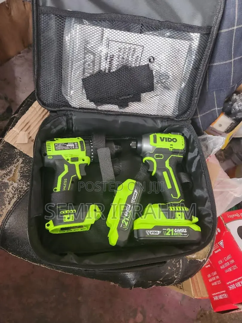 New Fullset Vido Charger Drill