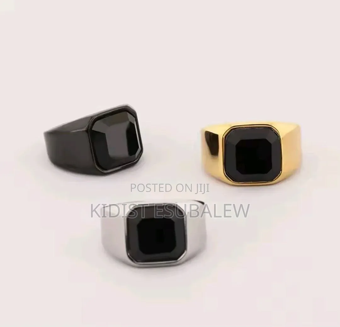 Stainless Steel Men's Ring