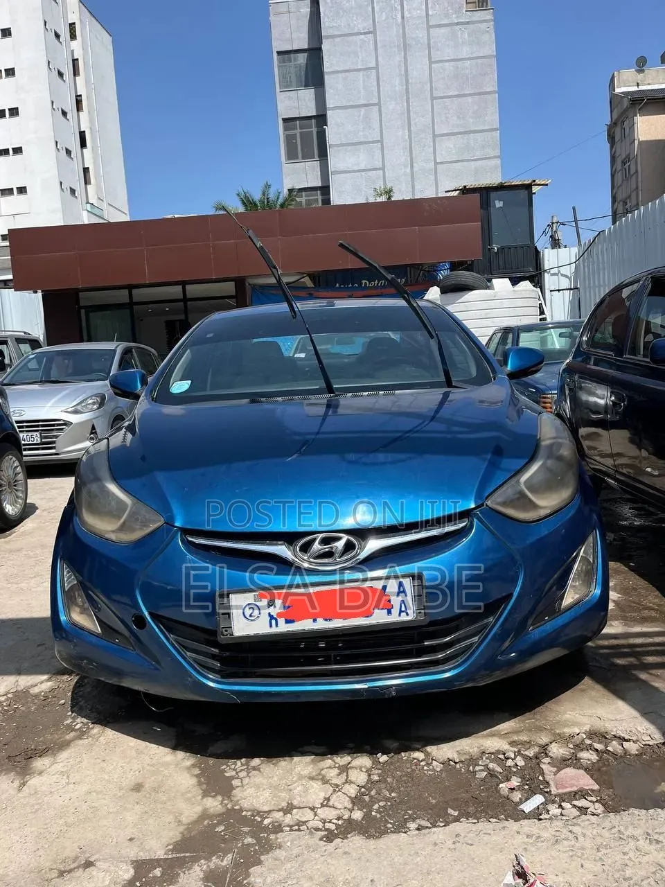 Hyundai Avante 2015 Blue