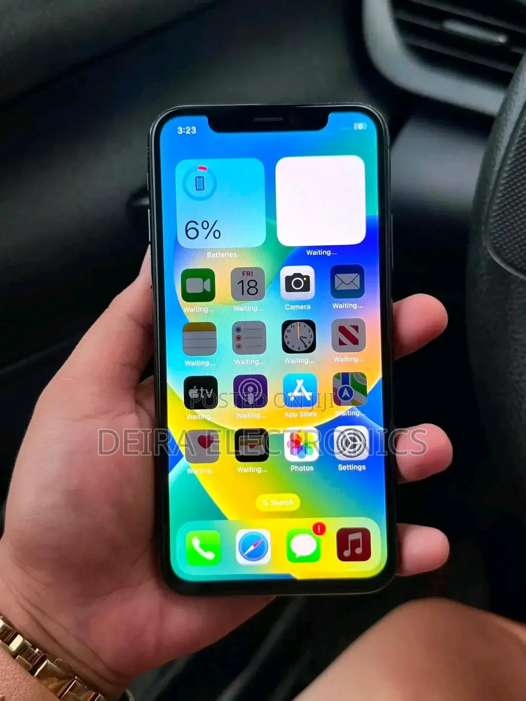 Apple iPhone X 64 GB Black