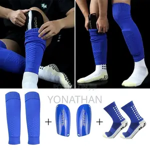 Football Socks+ Leg Cover+ Shin Pad