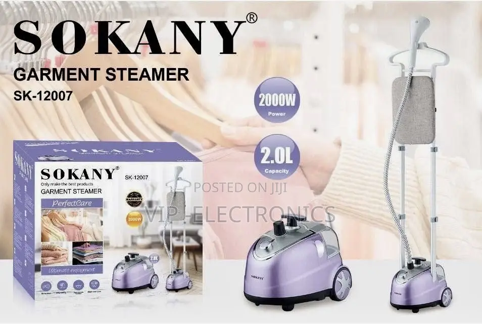 SOKANY Garment Steamer 2000W | 2L Steam Iron High Quality Products