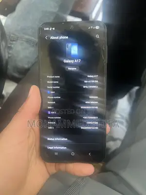 New Samsung Galaxy A17 128 GB Gray