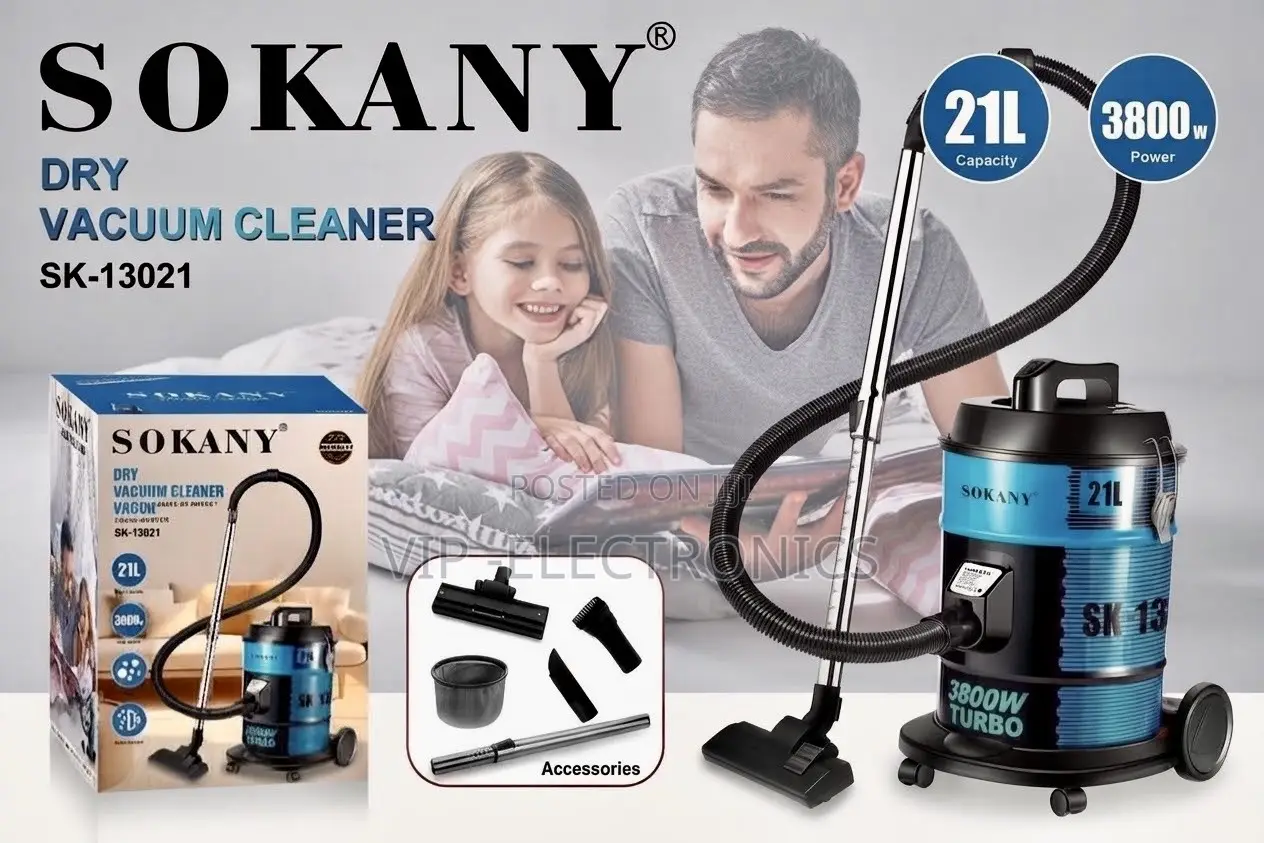 SOKANY Vacuum Cleaner original Vacuum Cleaner Heavy Duty 21L 3800W