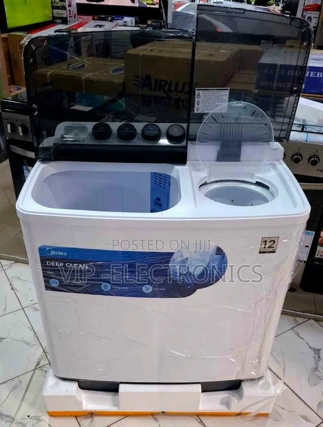 Midea Washing Machine 12KG| Large Capacity Automatic Washer