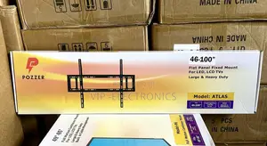 Pozzer Fixed TV Wall Mount Duty Flat Panel TV Wall Mount 46 to 100