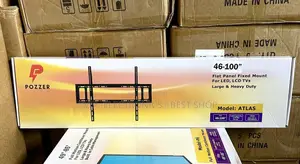Pozzer Fixed TV Wall Mount Duty Flat Panel TV Wall Mount 46 to 100