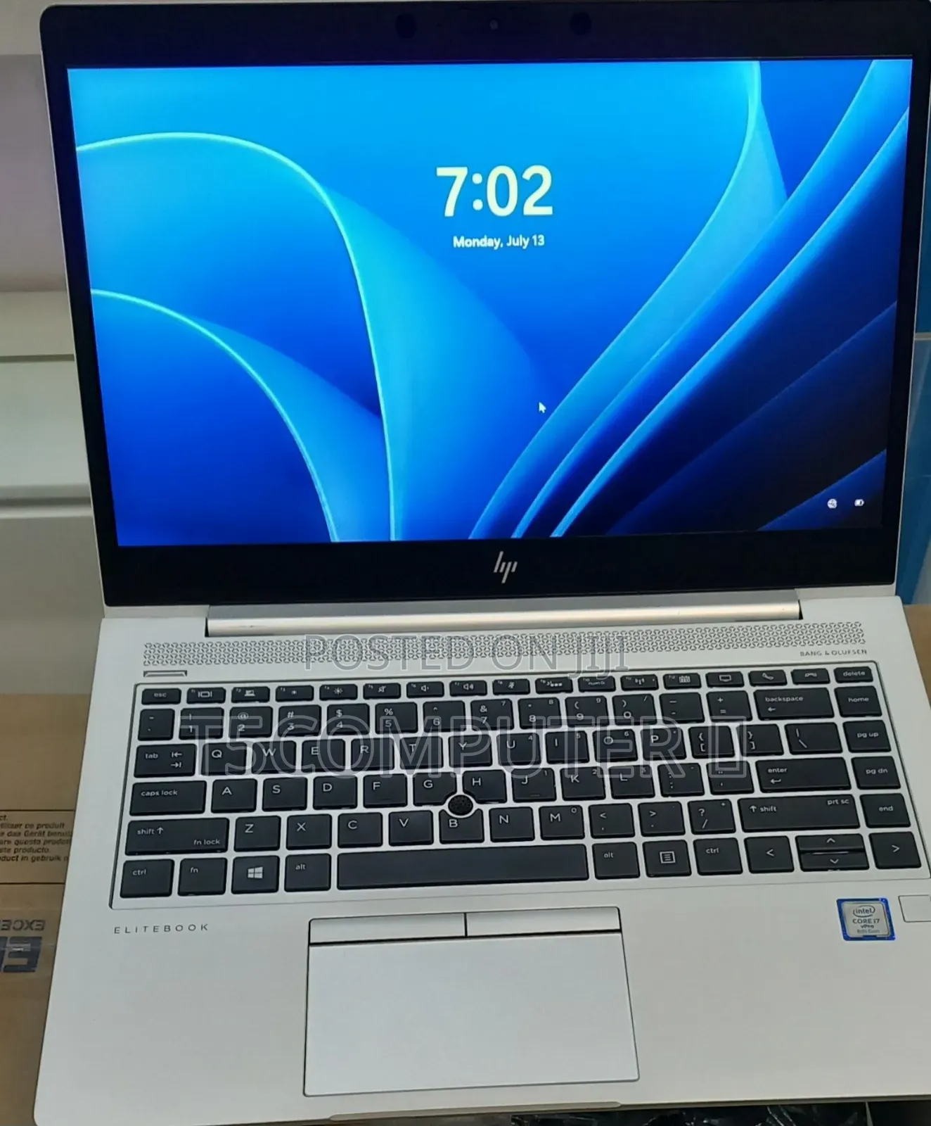 New Laptop HP EliteBook 840 G5 8GB Intel Core i7 SSD 512GB