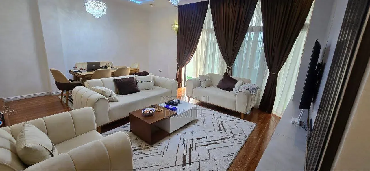 Furnished 4bdrm Apartment in Bole for sale