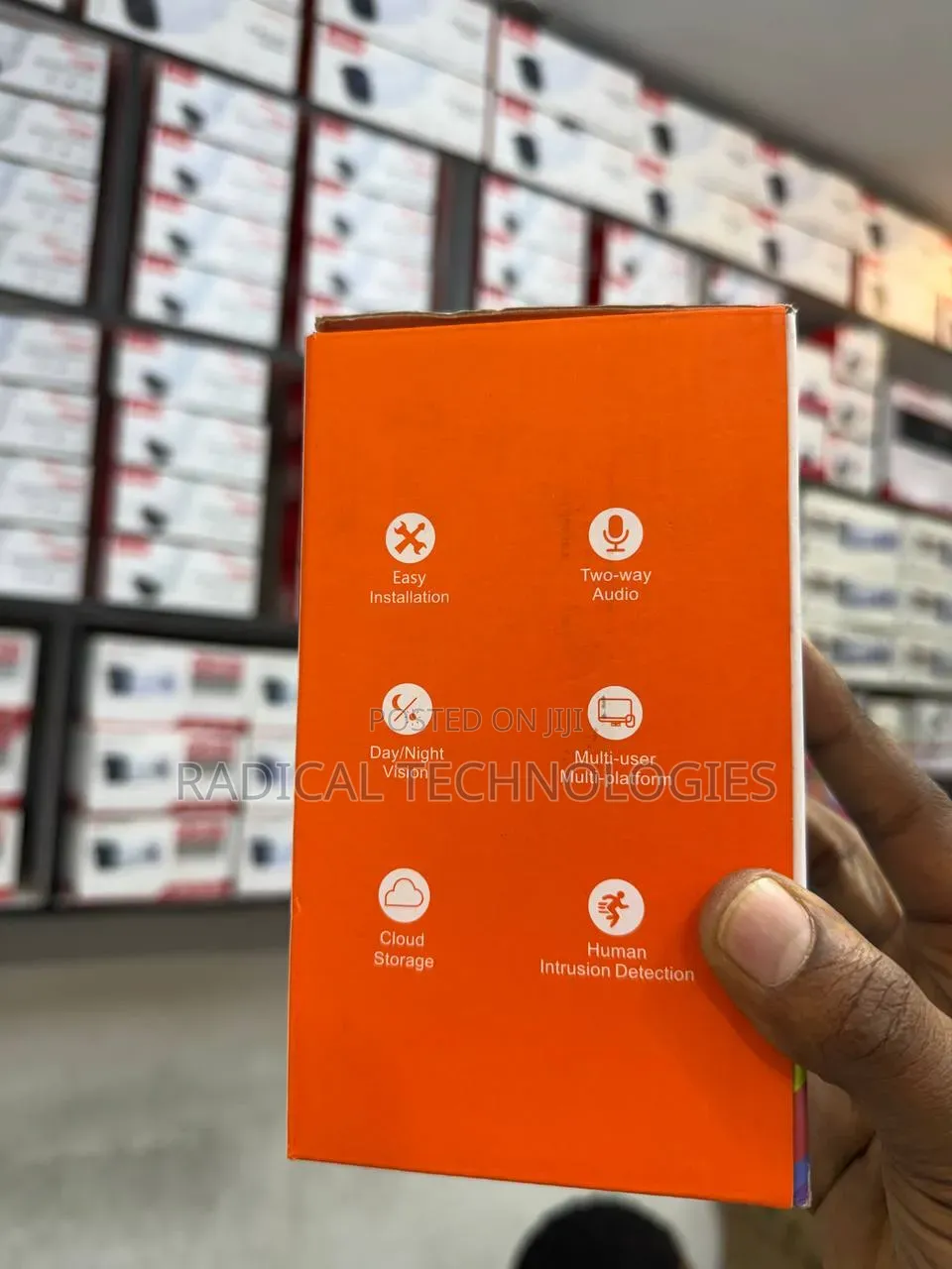 ባለ 2 ሌንስ HD Smart Security Camera