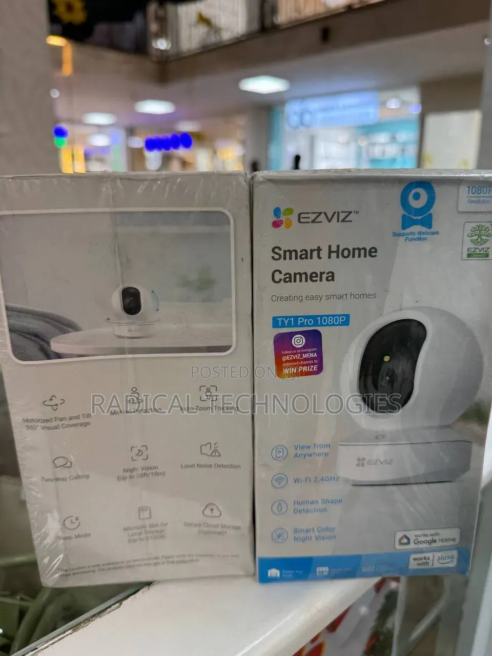 Security Camera EZVIZ TY1 Pro