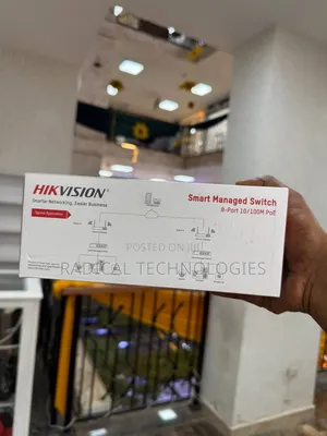 HIKVISION Smart Managed Poe Switch Security Camera