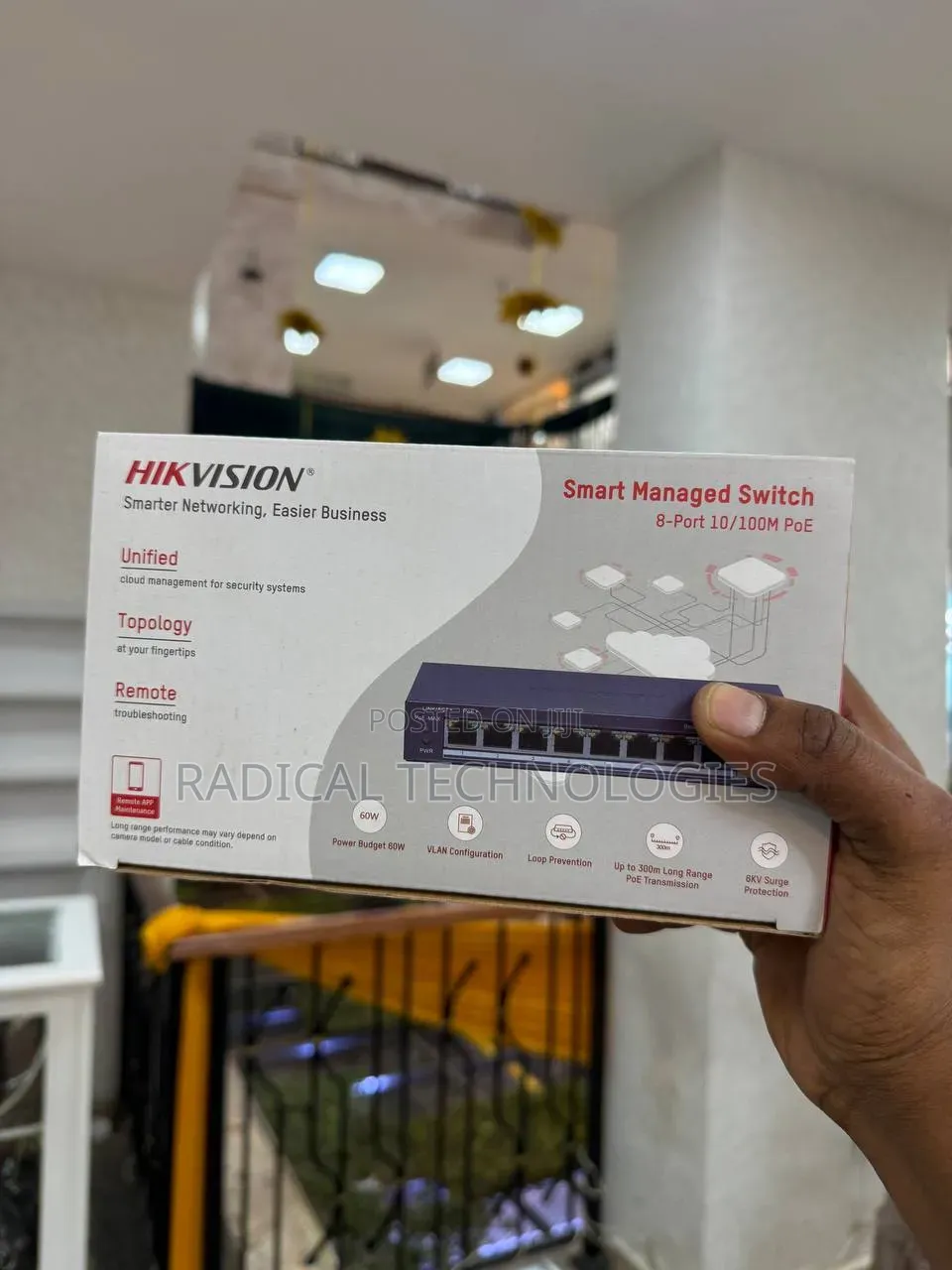 HIKVISION Smart Managed Poe Switch Security Camera