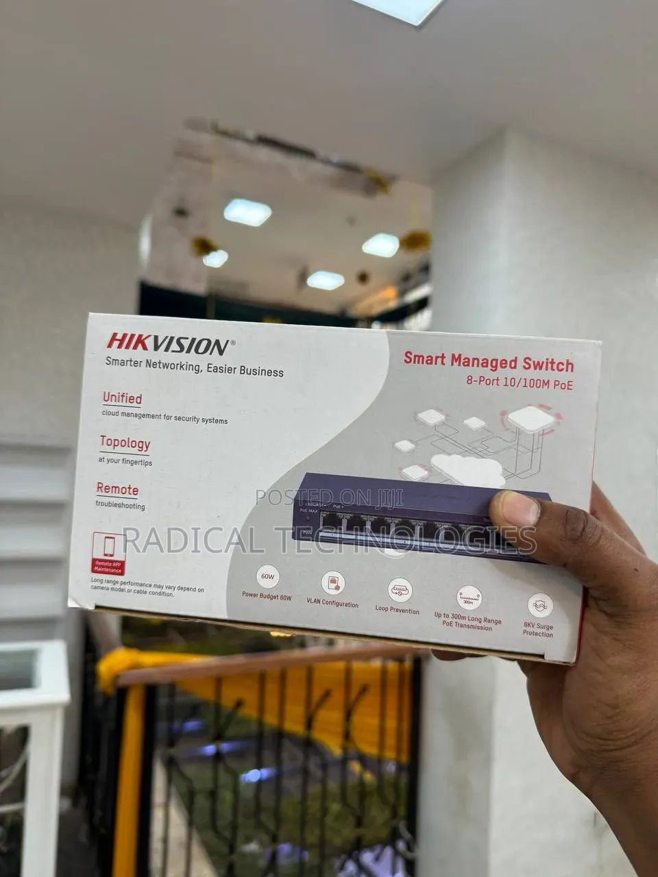 HIKVISION Smart Managed Poe Switch Security Camera