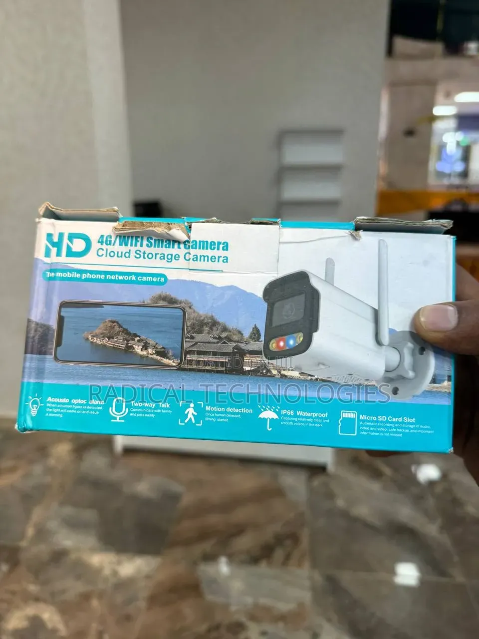 HD WiFi Smart Security Camera Outdooor Water Proof