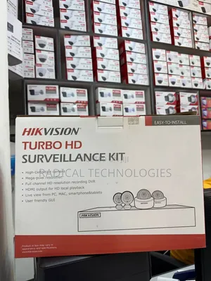 HIKVISION የተሟላ የ CCTV ካሜራ ሲስተም (Surveillance Kit)